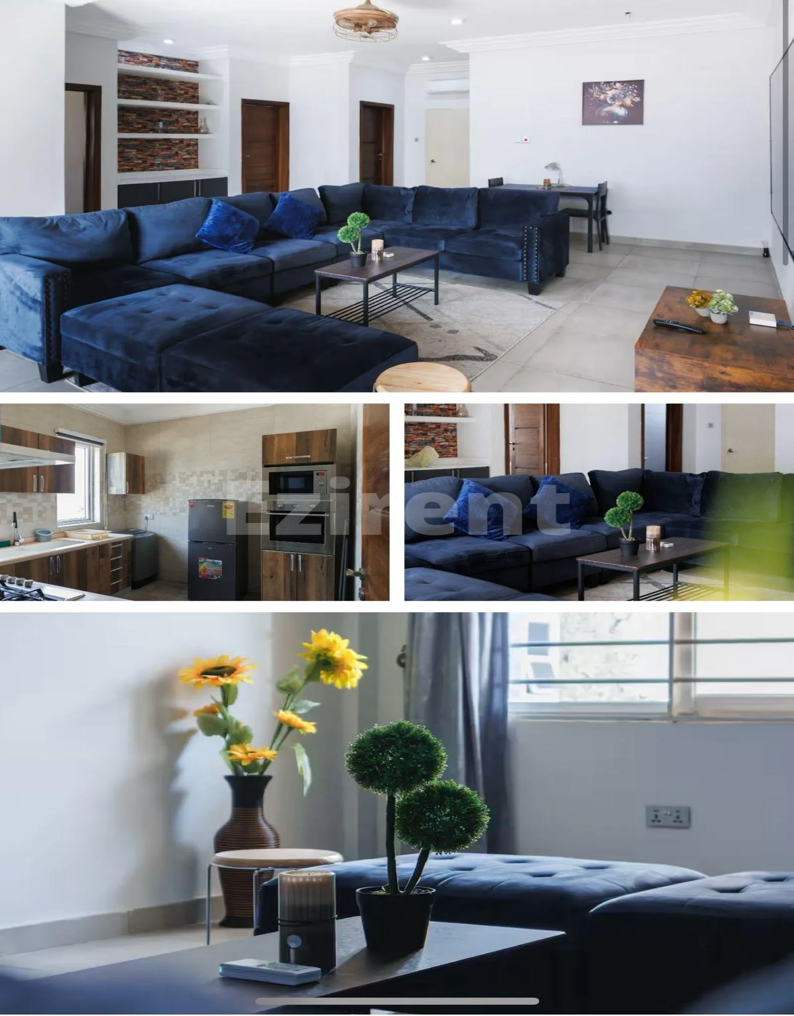 Furnished 2 bedroom apartment at pool court -Eyirba - 3